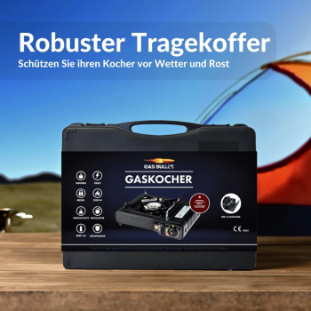 Preview: Gaskocher Piezo Windbreak